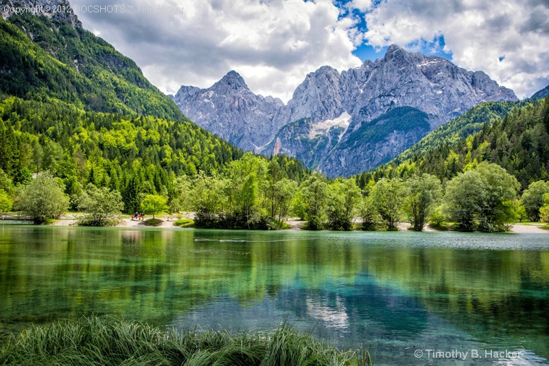 Lake in Slovenia Park