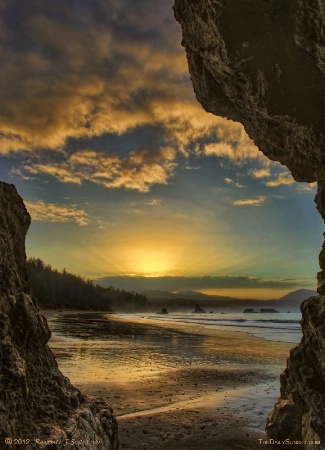 Sunrise from the Tunnel