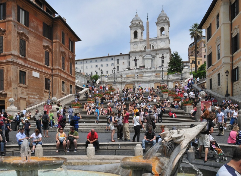 Spanish Steps, Rome Italy - ID: 13163759 © William S. Briggs