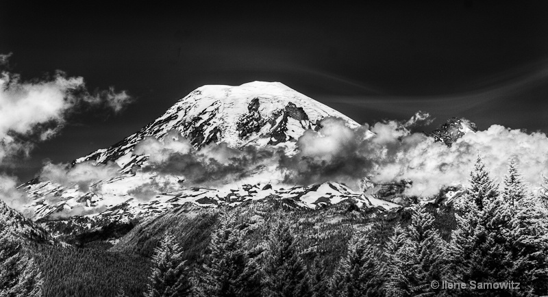 Mount Rainier Infrared
