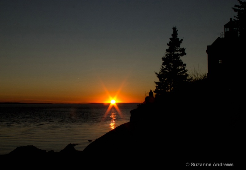 Bass Harbor Sunset - ID: 13170548 © Suzanne Andrews