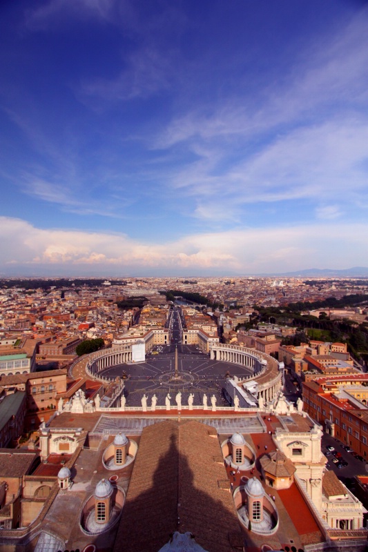 Rome from a top of St. Peter's