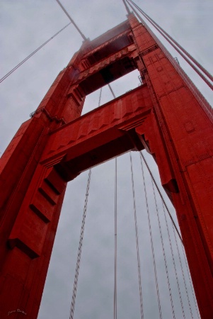Golden Gate in the Fog