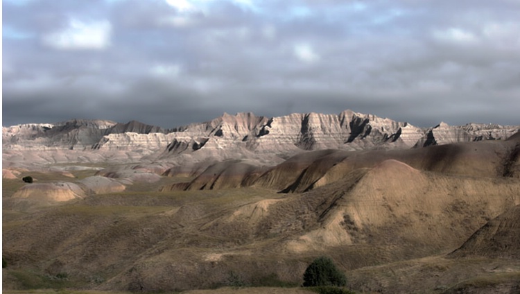 Badlands National Park in South Dakota