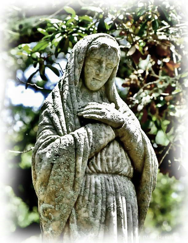 Beaufort NC Cemetery Statue - ID: 13173324 © John M. Hassler