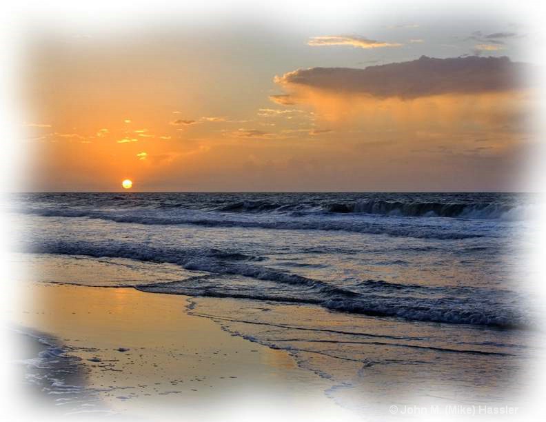 Sunrise on Surfside Beach - ID: 13173327 © John M. Hassler