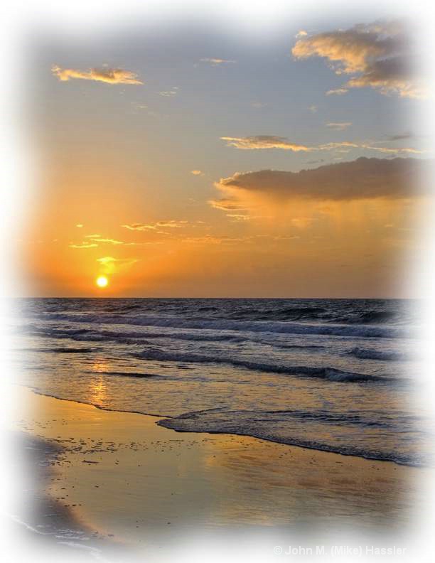 Surfside SC Sunrise - ID: 13173328 © John M. Hassler