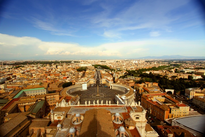 Rome from a top of St. Peter's