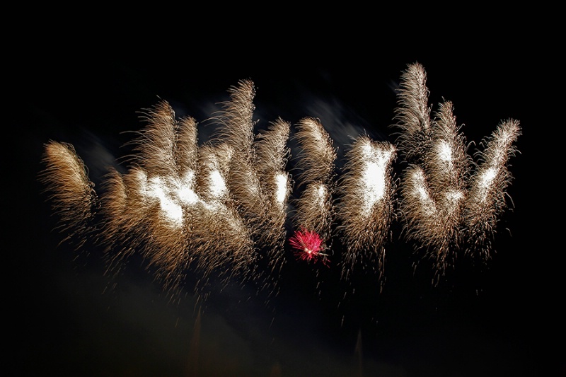 Windblown Fireworks