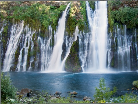 Burney Falls in the Summer