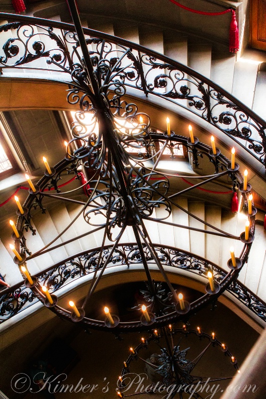 Candelabras in the Stairwell