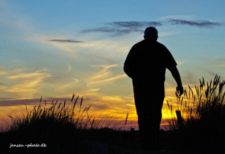 Silhouette Man