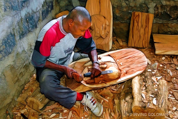 THE WOOD CARVER