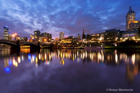 Melbourne at Dusk