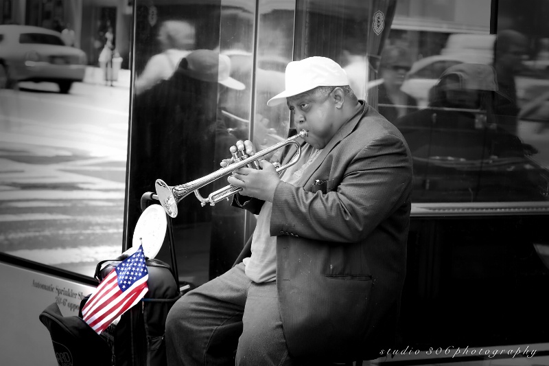 NYC Street Musician