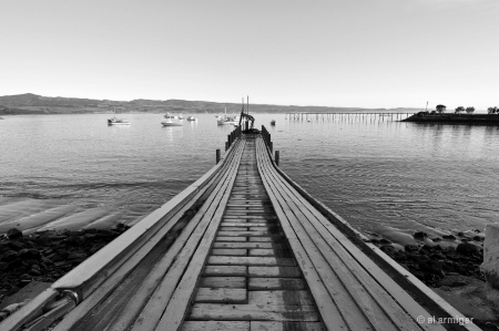 Dawn at Moeraki Boat Ramp