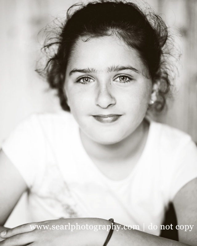 Teen Portrait@@BW in Athens, Greece - ID: 13222826 © Shelia Earl