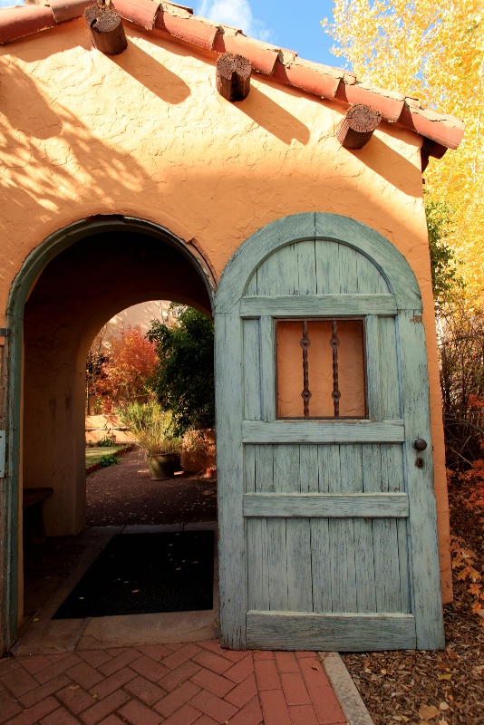 Doorway, La Posada Hotel, Winslow, AZ