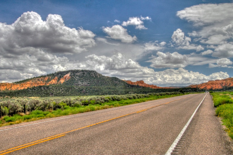 Road to red canyon