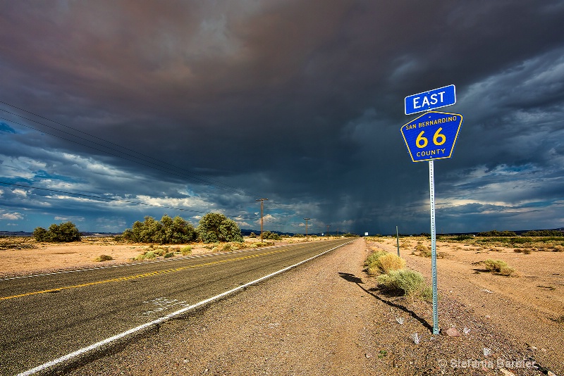 storm coming on Route 66