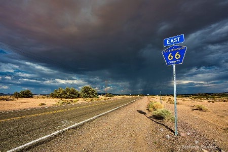 storm coming on Route 66
