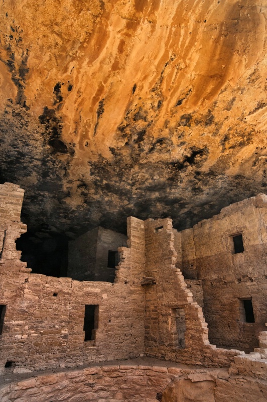 Spruce House Flames Mesa Verde