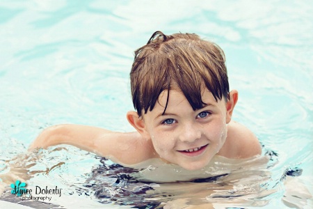 Little Happy Swimmer