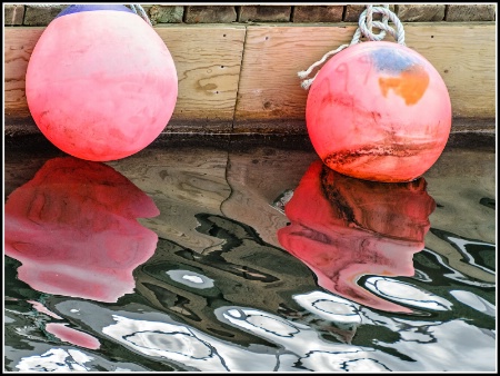 Buoys Reflection