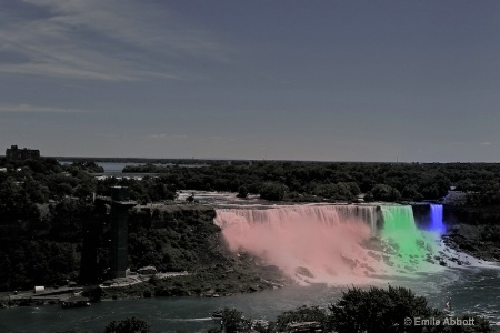 American and Bridal Veil Falls, Niagara