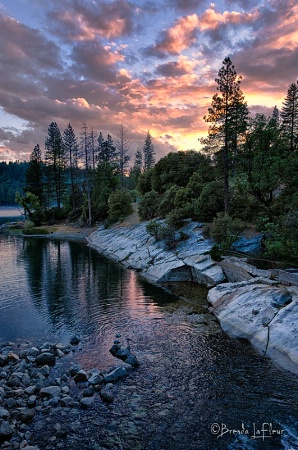 Bass Lake Sunset