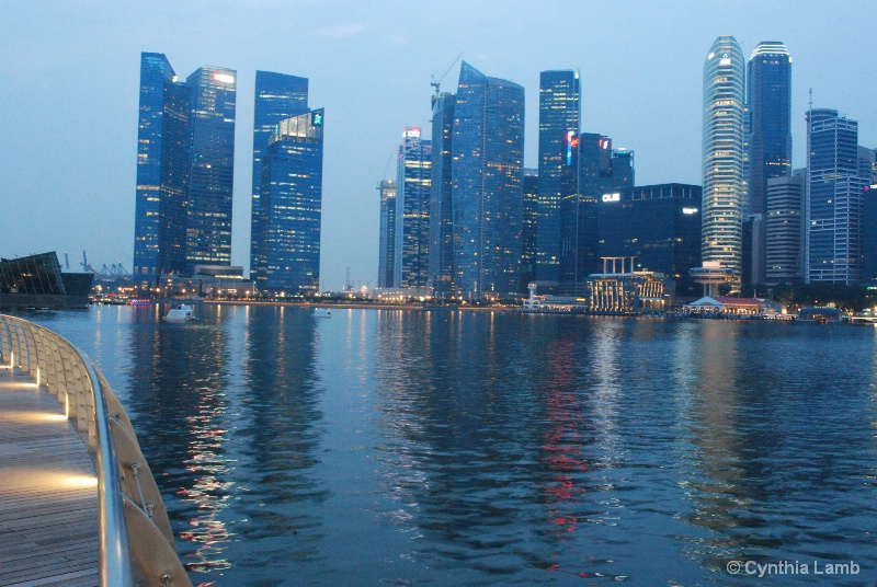 View of Raffles Place