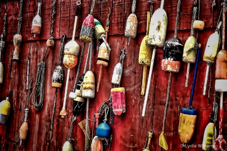 Wall of Buoys