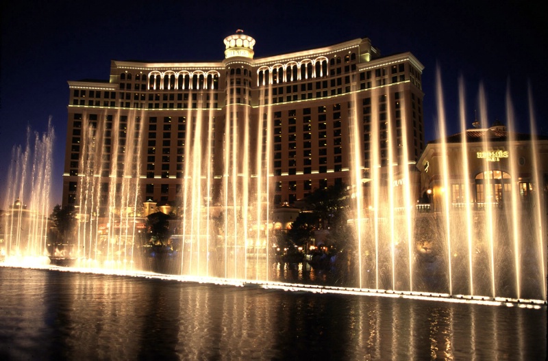 Bellagio Hotel water show, Las Vegas