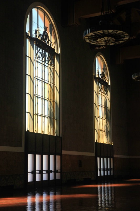 Windows at Union Station, L.A.