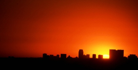 Silhouette of West L.A.