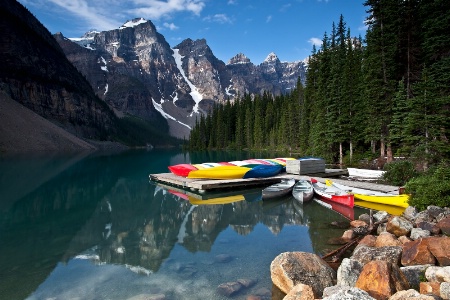 Ready for a Lazy Day on Lake Moraine 