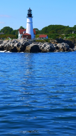 Reflection of Portlandhead Light 