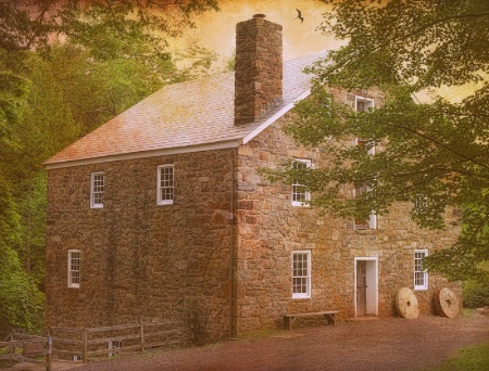 Cooper's Mill In Pastels