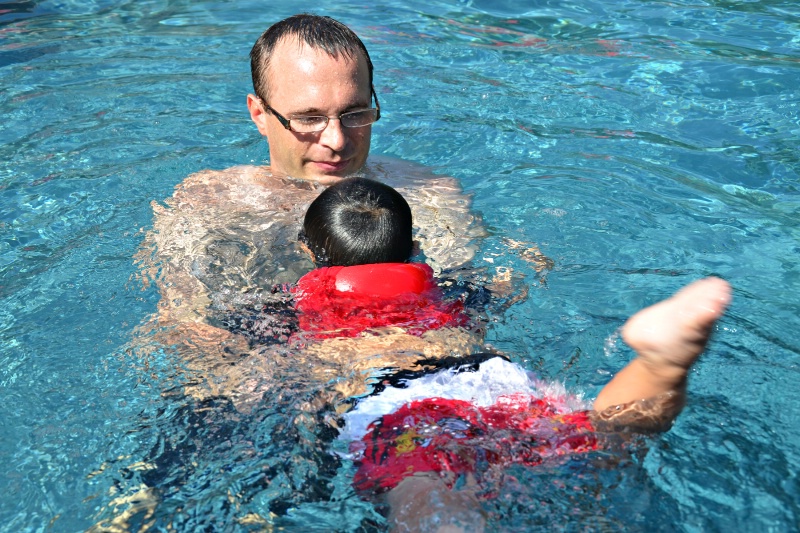 Learning to swim