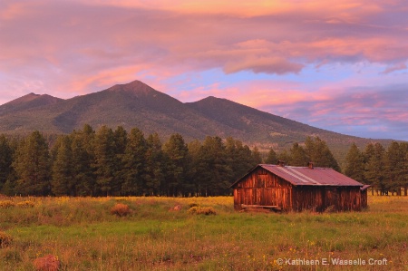 Sunset at the  Old Homestead