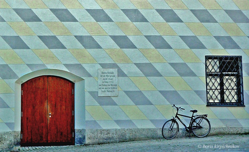 door,bike &window