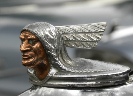 Indian Head Hood Ornament 