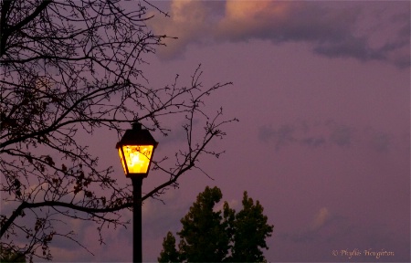 Twilight in Pleasanton