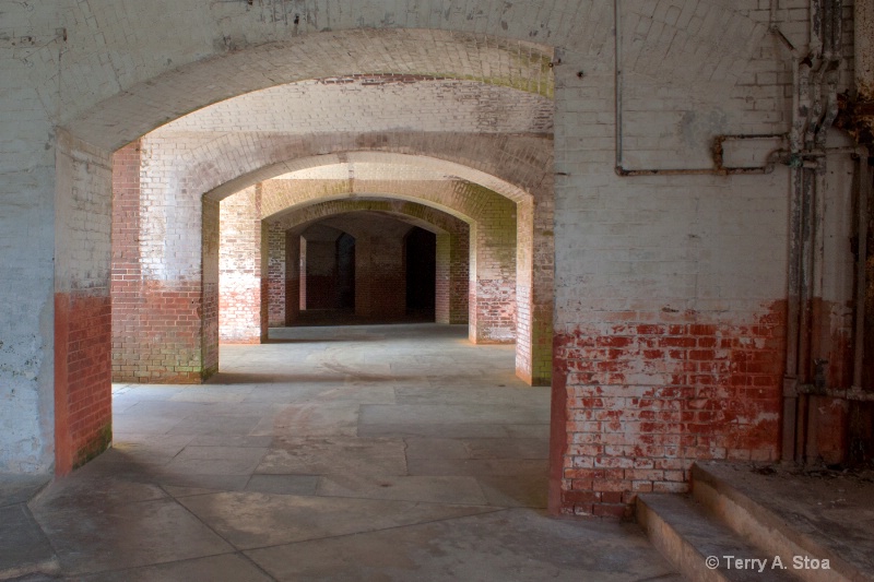 Arched Hallway