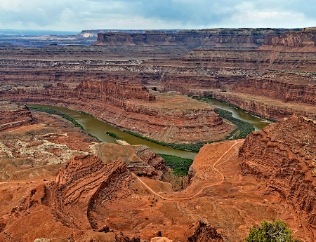 Colorado River Gooseneck At Deadhorse Point