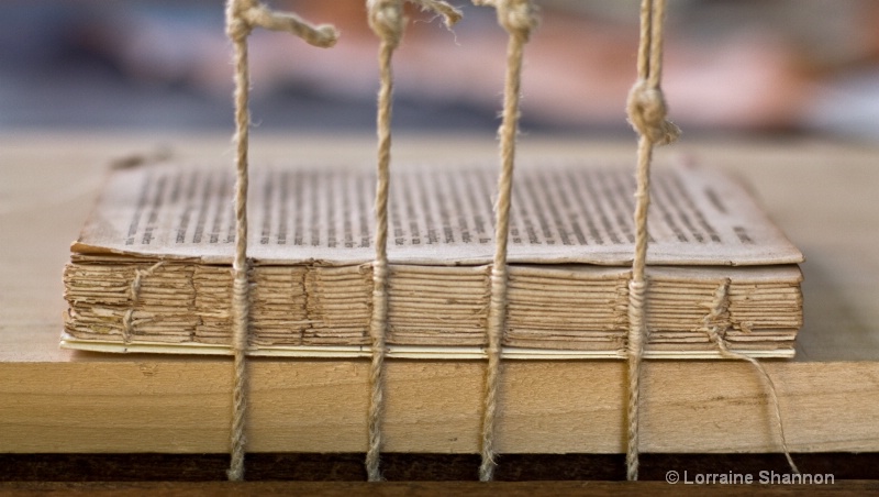 Old Fashioned Book Binding
