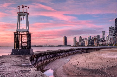 North Avenue Beach sunrise