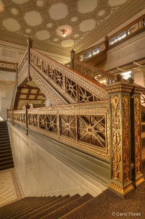 Upstairs Downstairs ~ Chicago Cultural Center