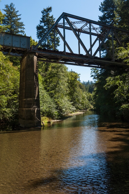 Roaring Camp Railroad Bridge