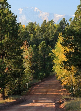 Pikes Peak and Road